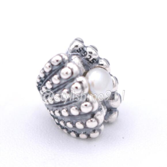 Authentic PANDORA One of a Kind Shell Charm - 791134P - Picture 10 of 12
